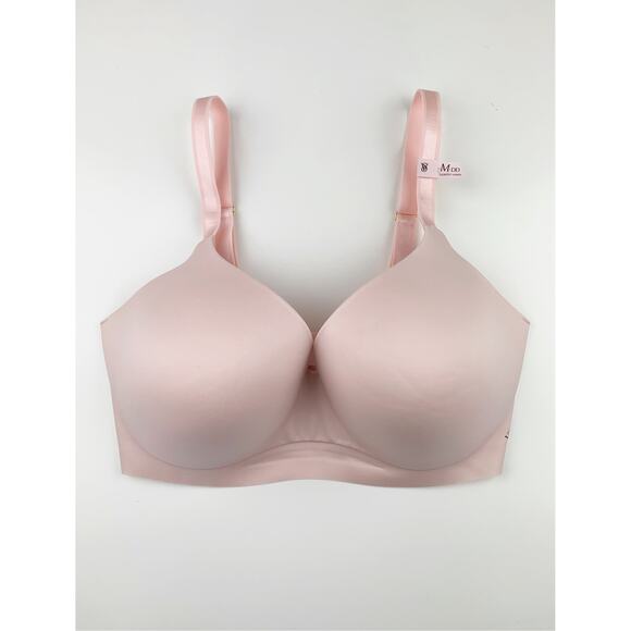 Victoria's Secret Other - New Victorias Secret Body By Victoria No Wire Plunge Bra Pink M-DD 36DD 38DD